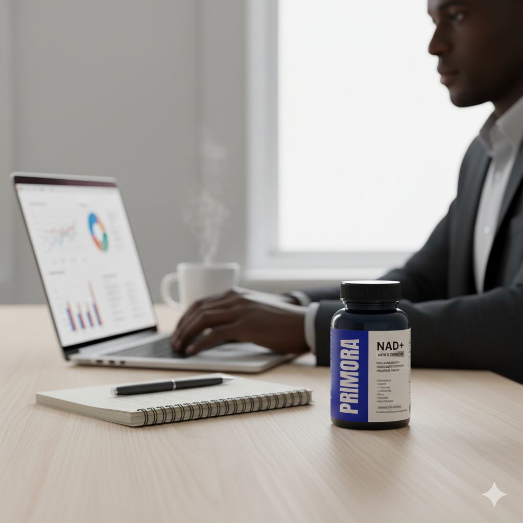 PRIMORA's NAD+ Supplement for Men